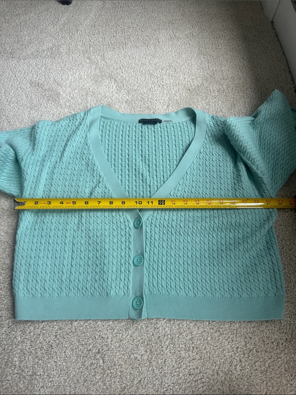 Alice and Olivia Zelina deep V cardigan - Picture 9 of 11